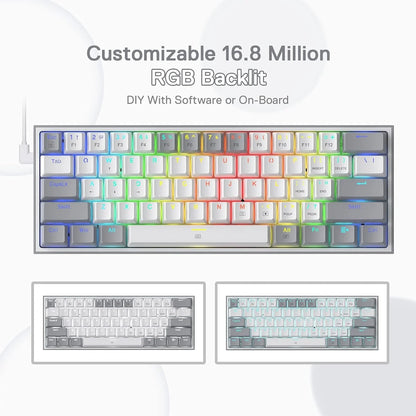 FIZZ K617 60 Small Mechanical keyboard