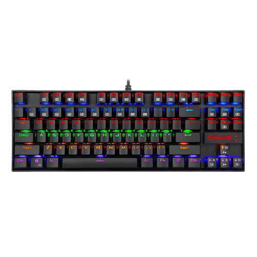 KUMARA K552 LED Rainbow Backlit Wired Keyboard