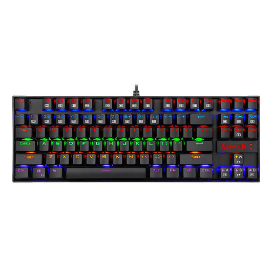 KUMARA K552 LED Rainbow Backlit Wired Keyboard
