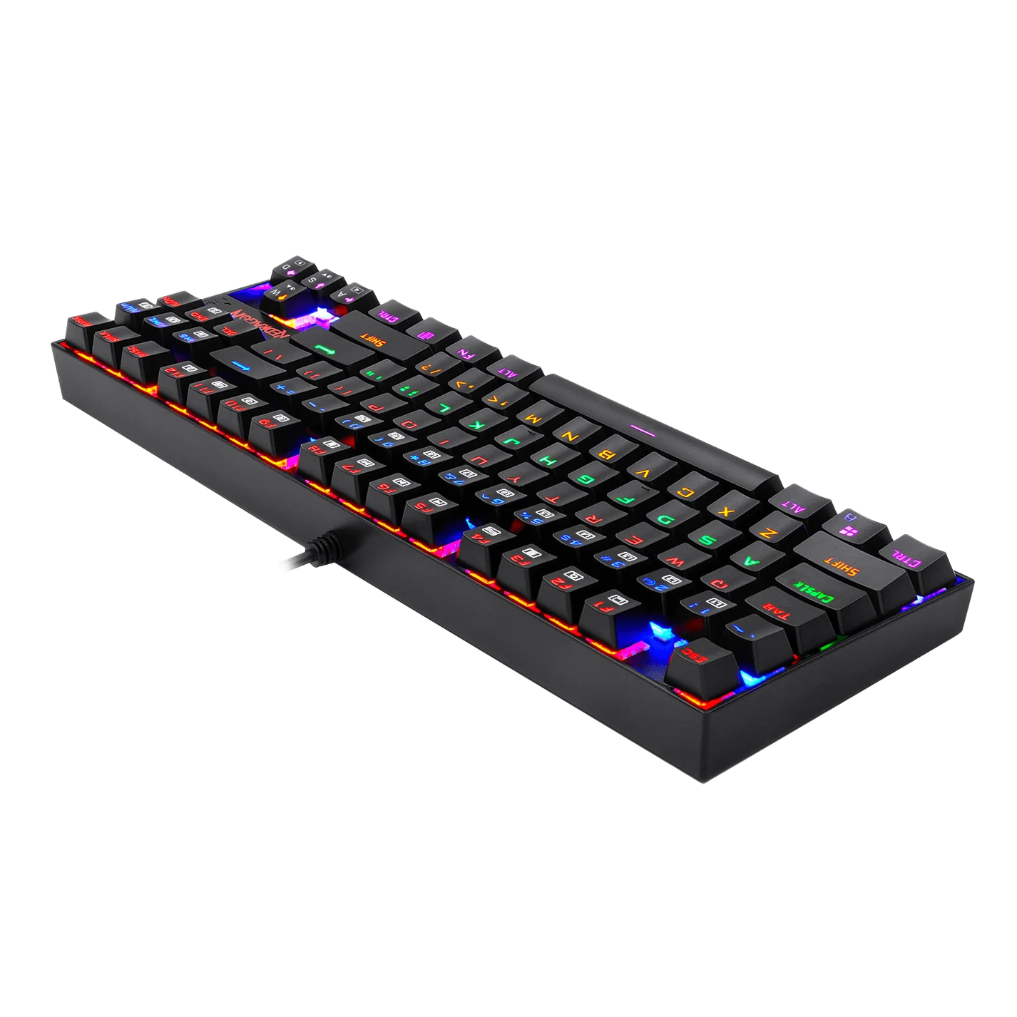KUMARA K552 LED Rainbow Backlit Wired Keyboard